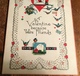 A Valentine Because We’re Friends ~ Postcard - Dia De Los Amorados