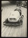 FOTO DI UN RAGAZZO SUL GO-KART AL LUNA PARK - ANNI 50 (cm 7,5 X 10,5) - Autres & Non Classés