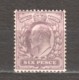 Great Britain 1902 Mi 111A MH - Nuevos