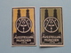 AUSSTELLUNG MÜNCHEN 1908 / 5 Different ( Sluitzegel Timbres-Vignettes Picture Stamp Verschlussmarken ) - Gebührenstempel, Impoststempel
