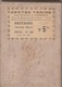 Carte TARIDE Toilée - 30 Panneaux Contre-collés - Bretagne - Section Ouest. 1907. - Cartes Routières