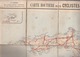 Carte TARIDE Toilée - 30 Panneaux Contre-collés - Bretagne - Section Ouest. 1907. - Cartes Routières