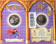 Harry Potter. Isle Of Man 2 Coins 2002 In The Blisters Tom Riddle And Flying Car - Andere - Europa