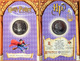 Harry Potter. Isle Of Man 2 Coins 2002 In The Blisters Tom Riddle And Flying Car - Andere - Europa