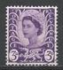 Wales & Monmouthshire 1958. Scott #1 (U) Queen Elizabeth II * - Pays De Galles