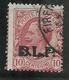 ITALY KINGDOM ITALIA REGNO BLP 1922 - 1923 CENT.10c USATO USED OBLITERE' FIRMATO SIGNED - Zegels Voor Reclameomslagen (BLP)