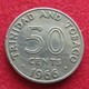 Trinidad E Tobago 50 Cents 1966 KM# 5 Trinite & Tobbacco - Trinité & Tobago
