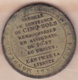 Monneron. Cinq Sols 1792 An IV, Variante En Flan Doré - Andere & Zonder Classificatie