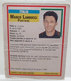 TOP MICRO CARDS 1989  MARCO LANDUCCI - Trading Cards