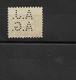 SUISSE / Timbre Perforé A.J. A.G. Sur 2 Lignes  Type C De 1882/1904 YT N° 72 Ou 82 Ou 107  // Rare // FIXE 1.20 Euro // - Perfins