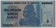 Zimbabwe, 100 Trillion Dollars, Silver-Plated, Colored Banknote - Zimbabwe