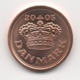 Denmark 2005, 25 Ore, UNC - Denemarken