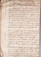 Gen D'Auch 1er Fev 1736 Cahier Des Charges Vente Du Quart En Reserve Du Bois D'Izaut Eaux Et Forets St Gaudens (8 Scans - Seals Of Generality