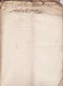 Delcampe - Gen D'Auch 1er Fev 1736 Cahier Des Charges Vente Du Quart En Reserve Du Bois D'Izaut Eaux Et Forets St Gaudens (8 Scans - Seals Of Generality