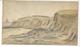 1900 1901 ST PAIR GRANVILLE 4 AQUARELLES DE ANDRE VARENNES (1882 - 1972) Format 12,5 X 21,5 Cm Env. /FREE SHIPPING R - Watercolours