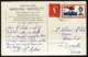 Ref 1256 - 1960's Novelty Postcard - Luck From Crathie Aberdeenshire - Lifeboat Stamp - Aberdeenshire