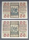 GERMANIA - LOHR 2X50 PFENNIG - COLORE DIVERSO - [11] Local Banknote Issues