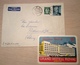 Norway NARVIK 1952 ILLUSTRATED ROYAL GRAND HOTEL Cover > Schweiz + Luggage Label (Brief Advertising Envelope Lettre - Brieven En Documenten