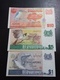 10 ,5 And 1 Dollar Singapour UNC. - Singapour