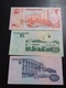 10 ,5 And 1 Dollar Singapour UNC. - Singapour