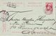 ENTIER (B) REPIQUAGE " HERSTAL  31 MAI 1910" + " CHARBONNAGE DE, BONNE-ESPERANCE / Herstal - Errors & Oddities