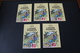 TINTIN - Hergé - Carte Postale + 5 Timbres Différents -Emission 1 - DUOSTAMPS  - TINTIN - L'Affaire Tournesol - !!RARE!! - Andere & Zonder Classificatie