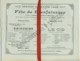 Programme De La Fête De Bienfaisance Du 31 Mars 1925 Au Lycée Pierre Loti De Rochefort-sur-Mer . Illustration Aquarelle - Programmes