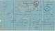 1893 - TYPE SAGE - TELEGRAMME TIMBRE (RARE !) De GMUNDEN =>  DREUX (EURE ET LOIRE) - 1876-1898 Sage (Type II)
