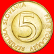 # SLOVAKIA: SLOVENIA ★ 5 TOLARS 1994 MINT LUSTER! LOW START ★ NO RESERVE! - Slovenia