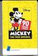 TRANSPORT LOT 5 CARTES A PUCE MOBIB METRO TRAMWAY BRUXELLES 90 ANS MICKEY TRANSPORT WALT-DISNEY DESSIN ANIME - Collections
