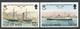 Isle Of Man 1982. Scott #219-220 (MNH) Steam Packet Co. Mail Contract Sesquicentennial **  Complet Set - Isle Of Man