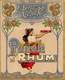 D8974 "PUNCH AL RHUM - F. CO. BERTOCCHINI & LIVORNO - 1920 CIRCA"  ETICHETTA ORIGINALE - Rhum