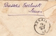 Lettre Furnes 1909 Belgique Renaix Brasserie Terluik - 1893-1907 Armoiries