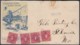 1898-H-80 US WAR. PATRIOTIC ENGRAVING COVER POSTAGE DUE JUL 1899. - Briefe U. Dokumente