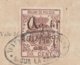 POL-80 CUBA (LG1538) SPAIN ANT.CHINA SLAVE COLONO CEDULA + REVENUE POLICE STAMP 1867. - Portomarken