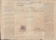 POL-80 CUBA (LG1538) SPAIN ANT.CHINA SLAVE COLONO CEDULA + REVENUE POLICE STAMP 1867. - Segnatasse