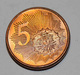 GIBRALTAR 2004 BU EURO PATTERN EURO ESSAI 5 Cents - 5 Euro Cent - Gibilterra