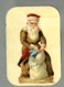 Chromo Poulain Pere Noel Punition Pere Fouettard Santa Claus Paresse Bogeyman Lazyness Punishment Victorian Trade Card - Di Natale