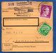 Colis Postal -  Départ Saarbrücken 1  -   Pour Cocheren  - 27/2/1943 - Lettres & Documents