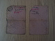 LOT DE 2 CARTES DE RATIONNEMENT VILLE DES LILAS - Documents Historiques