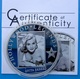 COOK ISLANDS 5 $ 2012 PROOF SILVER MOVIE HOLLYWOOD STAR ANITA EKBERG PESO 25g. TITOLO 0,925 CONSERVAZIONE FONDO SPECCHIO - Isole Cook