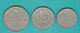 USSR - Soviet Russia - 1957 - 1, 2, 3, 5, 10, 15 & 20 Kopecks (KMYs 119-125) - Russie