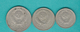 USSR - Soviet Russia - 1957 - 1, 2, 3, 5, 10, 15 & 20 Kopecks (KMYs 119-125) - Russie