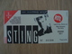 TICKET D'ENTREE STING LUNDI 23 DECEMBRE 1985 PARIS BERCY - Tickets D'entrée