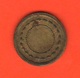 Italia 10 Centesimi Fine '800 Moneta Di Necessità - Monétaires/De Nécessité