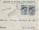 GREECE 1930 Registered Cover Sent To Mitlodi 2 Stamps COVER USED - Lettres & Documents