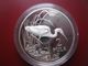 Botswana 1986 2 Pula Silver Proof Coin WWF With COA Card - Slaty Egret - Botswana