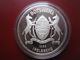 Botswana 1986 2 Pula Silver Proof Coin WWF With COA Card - Slaty Egret - Botswana