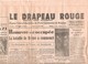 Ancien Journal Drapeau Rouge Du 12 Avril 1945 - Documents Historiques