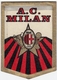 SPORT - CALCIO - FOOTBALL - SCUDETTO TIPO STOFFA - A. C. MILAN - Vedi Retro - Apparel, Souvenirs & Other